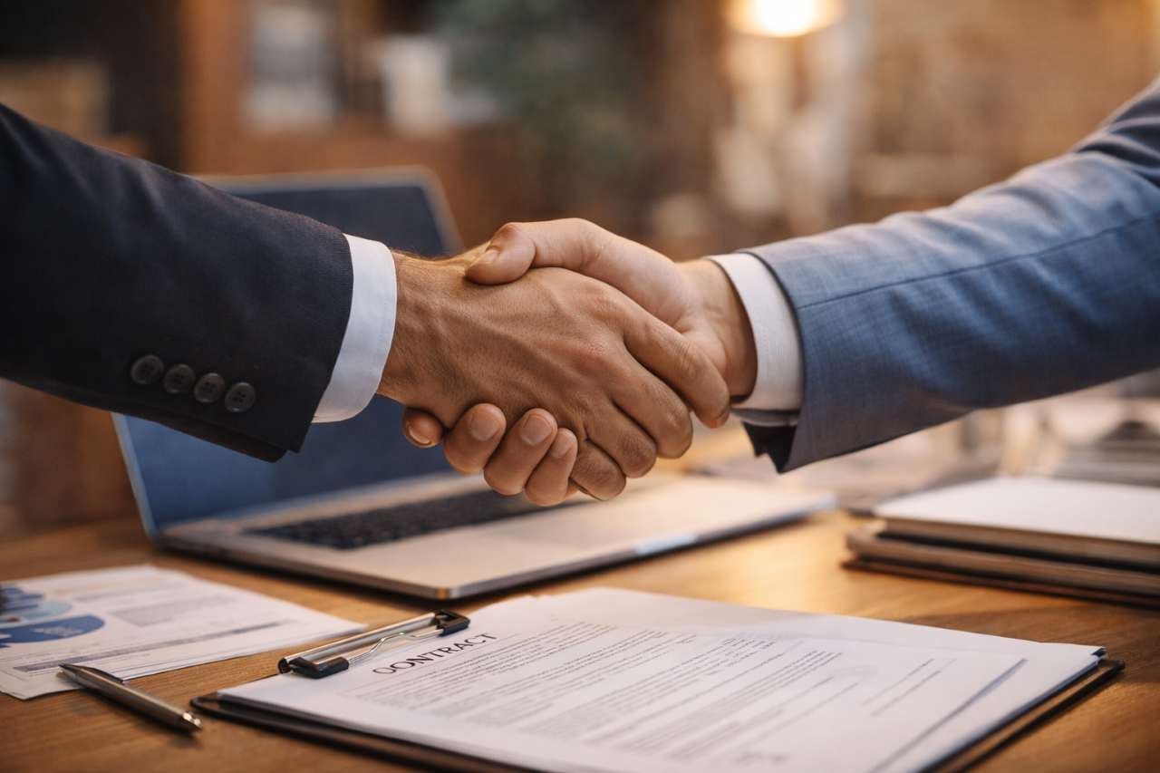 Business Handshake